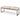 White Speckle Cowhide Bench in Nordy Bronze, product view 4
