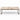 White Speckle Cowhide Bench in Nordy Bronze, product view 3