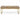 African Kuba Cloth Bench in Satin Brass, product view 6