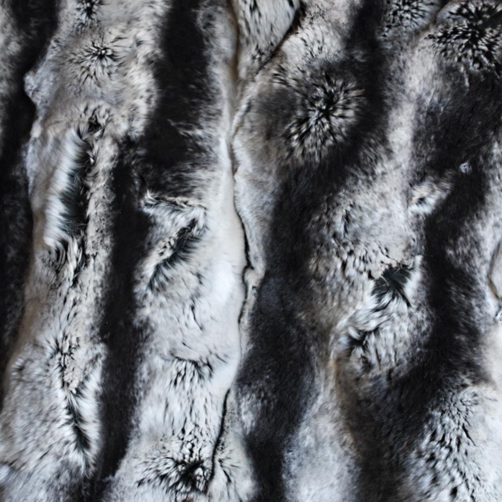 Rex Rabbit Pelt in Chinchilla | Ultra-Soft Luxury Fur – Outpost Original