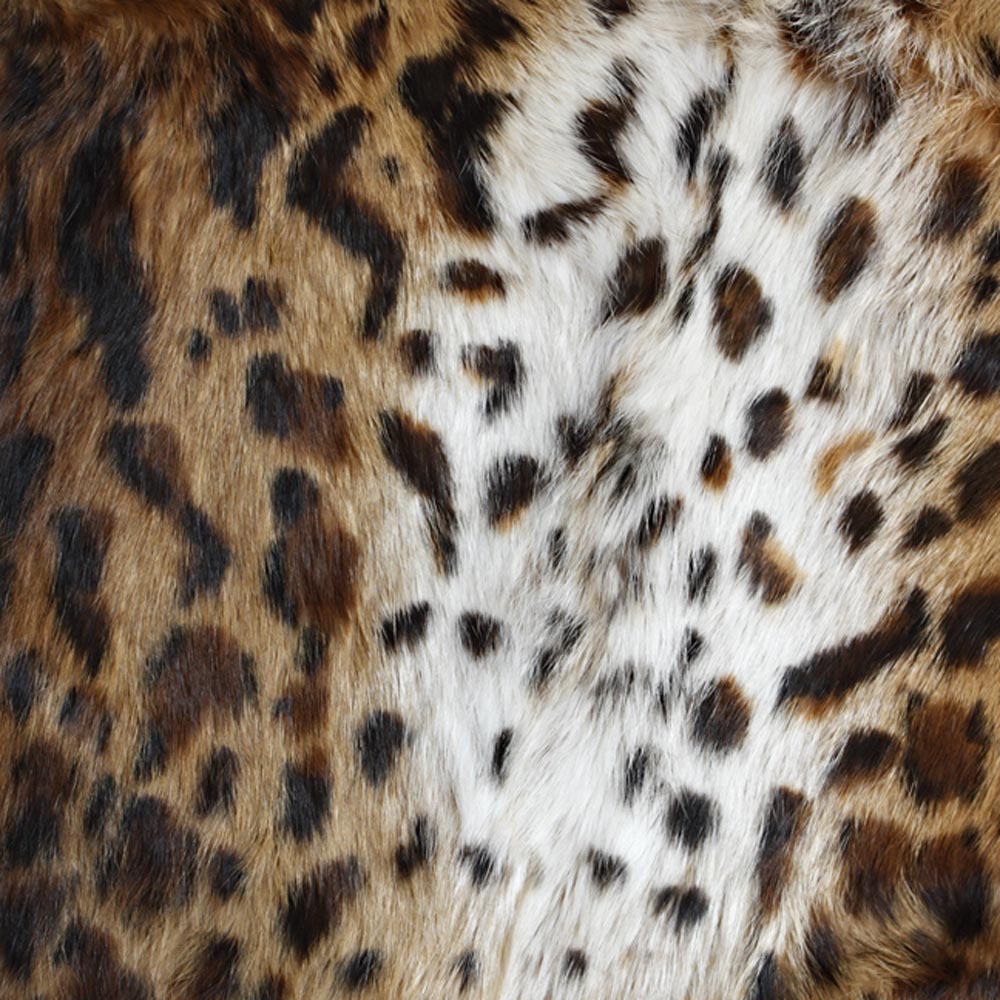 Rex Rabbit Pelt in Leopard | Ultra-Soft Luxury Fur – Outpost Original