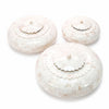 White bone decorative box collection, studio view 1