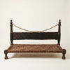Antique Swat Valley Charpai Bench - Hand-Carved