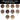 Makenge basket selection grid, Large, 19 to 20 inch diameter. Baskets numbered 21 to 30. Choose your basket by its number.