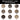 Makenge basket selection grid, Large, 19 to 20 inch diameter. Baskets numbered 50 to 58. Choose your basket by its number.