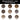 Makenge basket selection grid, Large, 19 to 20 inch diameter. Baskets numbered 68 to 76. Choose your basket by its number.