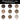 Makenge basket selection grid, Large, 19 to 20 inch diameter. Baskets numbered 77 to 85. Choose your basket by its number.
