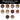 Makenge basket selection grid, Large, 19 to 20 inch diameter. Baskets numbered 11 to 20. A red X marks a basket that is sold.
