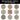 Makenge basket selection grid, Medium, 18 to 19 inch diameter. Baskets numbered 1 to 9. A red X marks a basket that is sold.