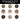 Makenge basket selection grid, Small, 15 to 16 inch diameter. Baskets numbered 1 to 9. Choose your basket by its number.