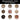 Makenge basket selection grid, Small, 15 to 16 inch diameter. Baskets numbered 10 to 18. A red X marks a basket that is sold.