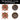 Makenge basket selection grid, X-Large, 21 to 22 inch diameter. Baskets numbered 10 to 13. A red X marks a basket that is sol