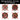Makenge basket selection grid, XX-Large, 23 to 24 inch diameter. Baskets numbered 1 to 4. A red X marks a basket that is sold