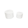 Round White Marble Box by Outpost Original
