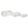 Rectangle Box  - White Marble by Outpost Original