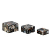 Black Agate Square Box by Outpost Original