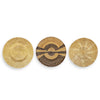 Handwoven Handwoven Brown & Beige Wall Basket Set â Set Of 3 From Uganda Basket Crafted By Artisans by Outpost Original