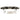 Stencil Zebra Cowhide Miami Bench in Chrome