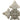 Vintage Ethiopian Silver Cross on Lucite Stand – Handmade Processional Cross