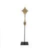 Handmade Brass & Silver Ethiopian Cross On Stand â African Religious Art by Outpost Original