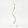 Kudu Polished White Inner on Lucite