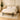 White Shearling Sheepskin Hawadii Bench in Matt Black