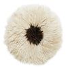 Cameroon Juju Hat In White Exotic Center by Outpost Original