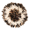Cameroon Juju Hat In White Exotic Combination by Outpost Original