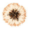 Cameroon Juju Hat In White & Camel Exotic by Outpost Original