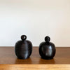 Hand-Lathed Ebony Wood Vessel - Chinde Collection Ebony Vessel From Mozambique by Outpost Original