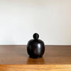 Hand-Lathed Ebony Wood Vessel - Chinde Collection Ebony Vessel From Mozambique by Outpost Original