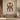 Dubi Sculptural Palm Wall Art. Dubi B Pattern in the entry niche.