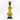 Yellow Cowrie-hat African Namji doll 18.5 in — handmade Cameroon beaded figurine