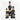 Black Beaded-hat African Namji dolls in three sizes — handmade Cameroon figurines