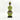 Lime Green Beaded-hat African Namji doll 18.5 in — handmade Cameroon beaded figurine