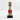 Hot Pink Cowrie-hat African Namji doll 13 in rounded — handmade Cameroon beaded figurine