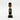 Black Beaded-hat African Namji doll 9.5 in — handmade Cameroon beaded figurine