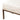 Silvano Upholstered Cowhide Bench In Dull Nickel Metal Finish Bench by Outpost Original