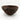 large Vintage Nigerian Nupe wood bowl, studio view 4
