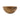 large Vintage Nigerian Nupe wood bowl, studio view 5