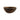 medium Vintage Nigerian Nupe wood bowl, studio view 9