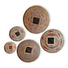 Handwoven Red Plateau Winnowing Basket Basket Crafted By Artisans by Outpost Original