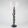 Double Kudu Horn Floor Lamp - Polished by Outpost Original