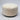 Round Shearling Sheepskin Ottoman - 24"