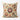 Suzani Pillow - Cream Floral Medallion, hand embroidered suzani face, front view