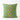 Suzani Pillow - Marigold Paisley, handwoven ikat reverse