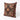 Suzani Pillow - Black Paisley Medallion, hand embroidered Uzbek suzani pillow seen at an angle, second view