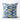 Suzani Pillow - Marigold Rosette, handwoven ikat reverse