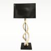 Double White Kudu Inner Table Lamp by Outpost Original