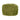 Round Tibetan Lamb Sheepskin Ottoman in Moss Green